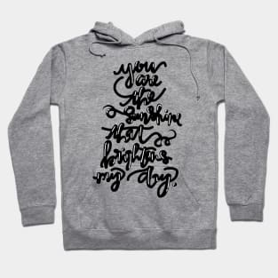 You are the Sunshine that Brightens my Day. Hoodie